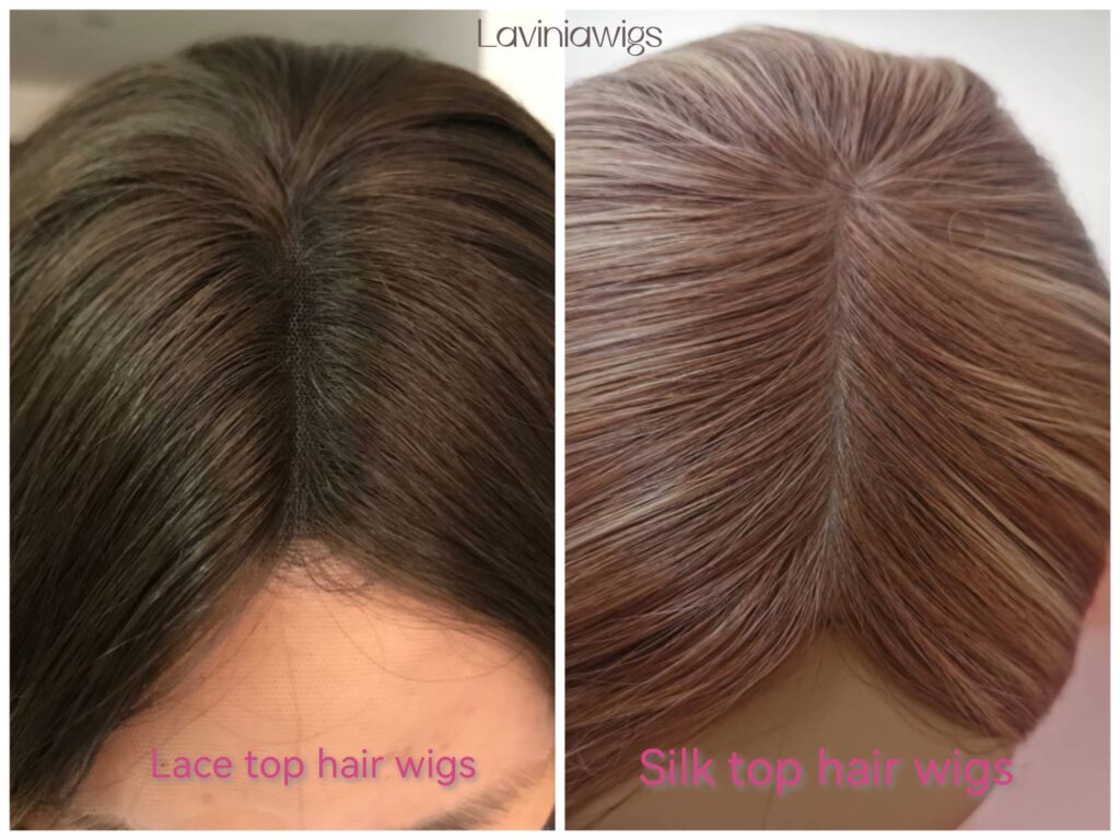 lace vs silk wig
