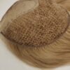 women hair topper a high quality human hair integration fishnet topper designed to seamlessly blend with natural hair for added volume and coverage